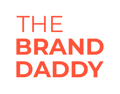 The Brand Daddy Orange Logo PNG